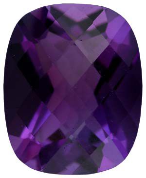 Antique Cushion Genuine Amethyst
