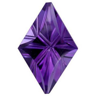 Lozenge Fantasy Genuine Amethyst