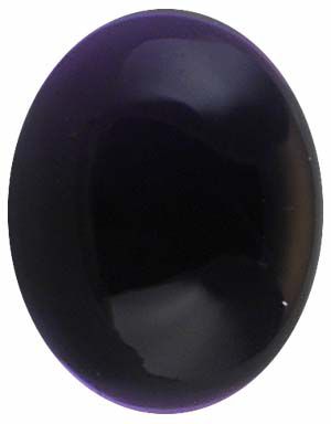 Oval Genuine Cabochon Amethyst