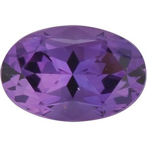 Oval Genuine Amethyst