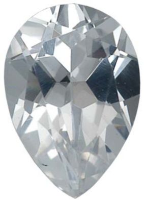 Pear Imitation Diamond