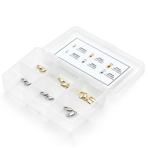 14kt Yellow & White Lightweight Lobster Clasp Kit