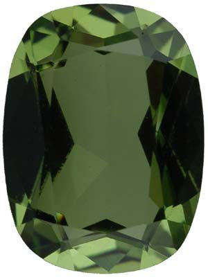 Antique Cushion Imitation Peridot