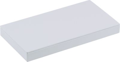White Leatherette Small Riser Platform