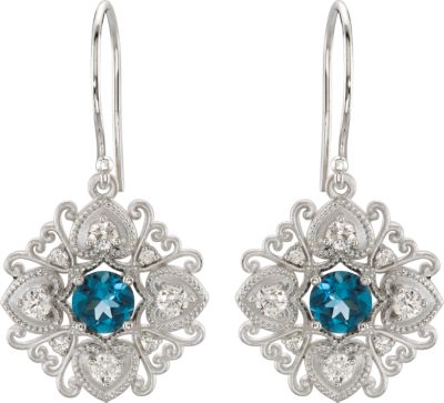 Vintage-Inspired Drop Dangle Earrings