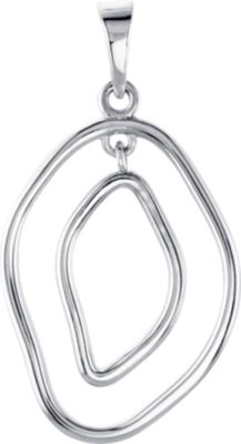 Open Silhouette Dangle Pendant