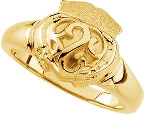 13mm Claddagh Ring