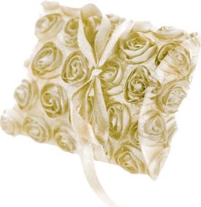Small Satin Flower Pillow Packs