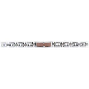 Stainless Steel Panther ID Bracelet with Immerse Plating 