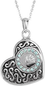 Handprints Ash Holder Necklace 