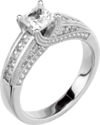 Semi-mount Engagement Ring or Band