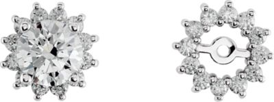 1/2 ct tw Diamond Earring Jacket
