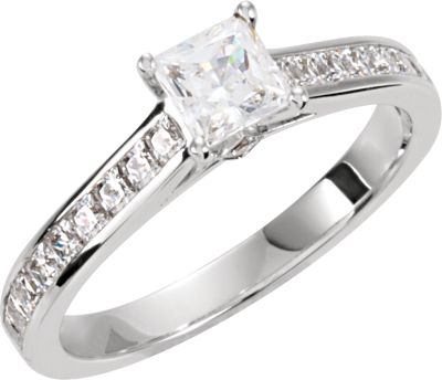 Princess Cut Engagement Ring