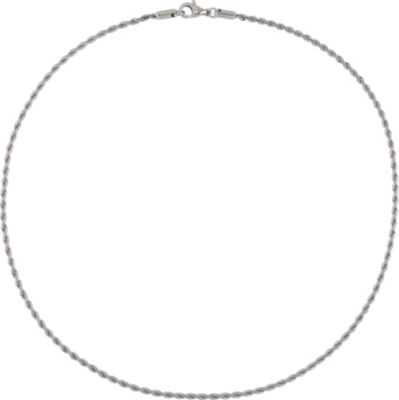 Stainless Steel Rope Chain with Lobster Clasp