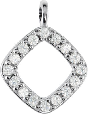 Halo-Style Dangle with Cushion Frame