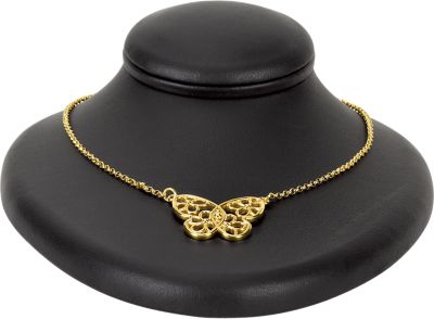 Black Leatherette Small Neckform Display