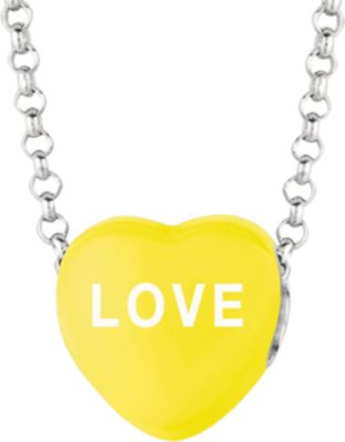 Sweethearts&reg; Enamel Heart Shaped Necklace