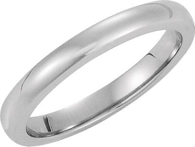 2.8mm Dura Cobalt&trade; Domed Band