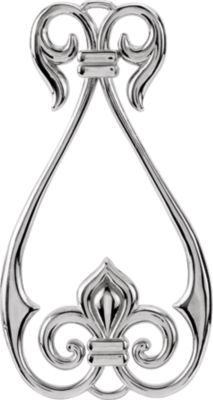 Fleur-de-Lis Design Dangle