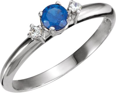  Ring Mounting for Round Gemstone Solitaire