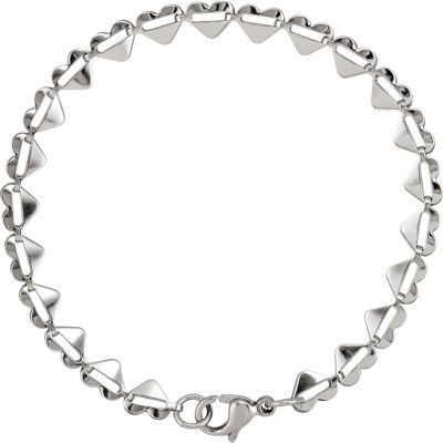 Stainless Steel Heart Chain