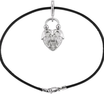 Vintage-Inspired Heart Design Charm or Bracelet