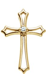 Diamond Cross Pendant