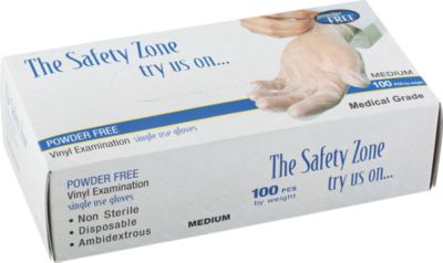 Vinyl Gloves, 100 count
