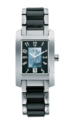Ceramic Couture&trade; Stainless Steel Men's Watch