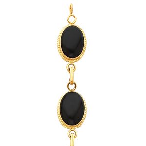  Tennis/Line Bracelet Mounting for Oval Cabochon