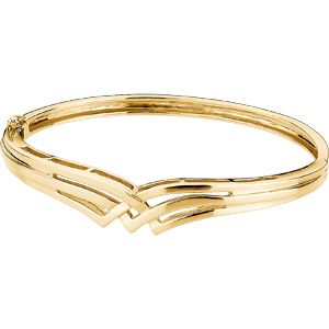 Hinged Bangle Bracelet