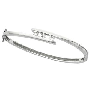 3 Stone Bangle Bracelet Mounting 