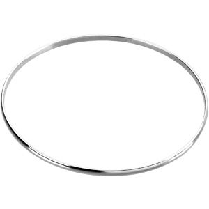 Sterling Silver Bangle Bracelet - 2.5mm