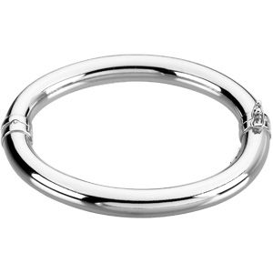 Sterling Silver Hinged Bangle