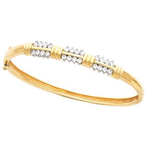 Hinged Bangle Bracelet Mounting 