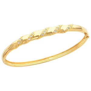 Hinged Bangle Bracelet Mounting 