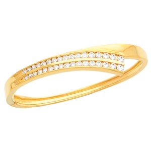 Hinged Bangle Bracelet Mounting 