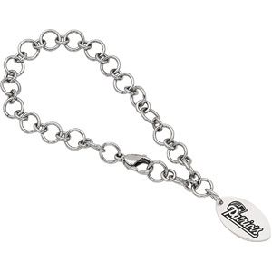 New England Patriots Logo Dangle Bracelet