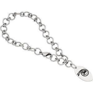 Washington Redskins Logo Dangle Bracelet