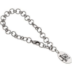 Tampa Bay Bucs Logo Dangle Bracelet