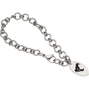 Houston Texans Logo Dangle Bracelet