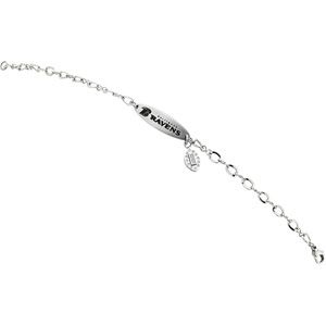 Baltimore Ravens Oval ID Bracelet