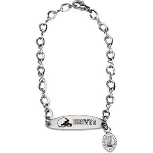 Cleveland Browns Oval ID Bracelet