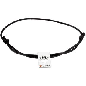 Heart U Back&trade; Paw Tag Slip Knot Bracelet
