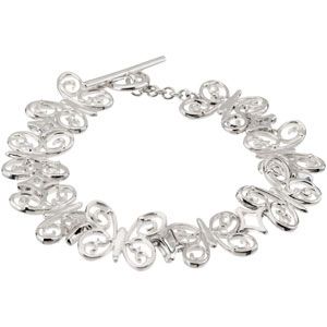 Butterfly Link Bracelet