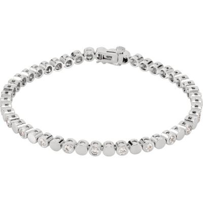 Add a Diamond Line Bracelet Mounting