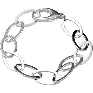 Sterling Silver Link Bracelet