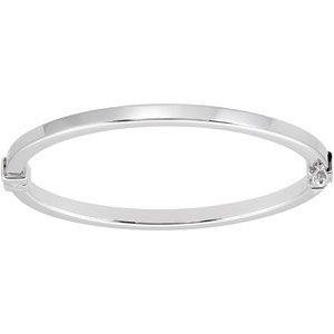 Hinged Bangle Bracelet