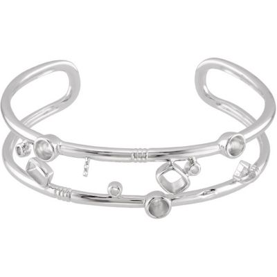 Cuff Bracelet Mounting for Pearls & Gemstones