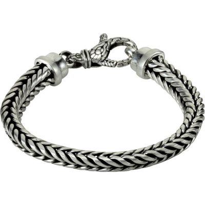 Sterling Silver 7MM Foxtail 8.5